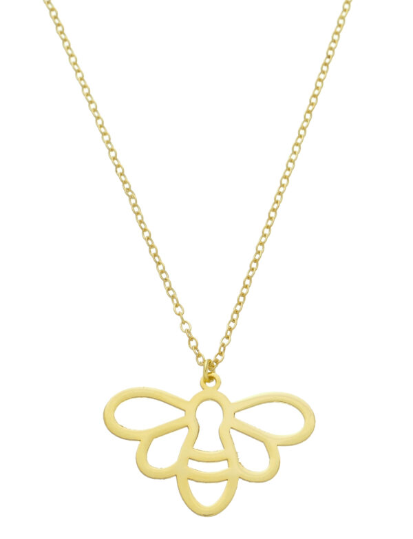 Pingente Abelhinha Banhado a Ouro 18k